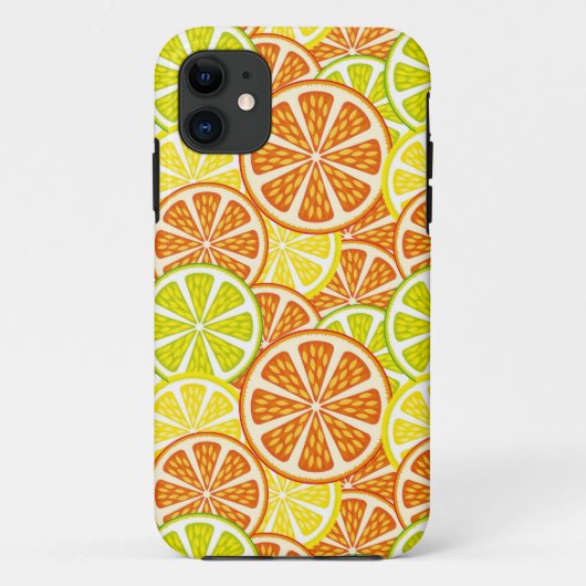 Coques Case-Mate iPhone Motif d'agrume (Dos)