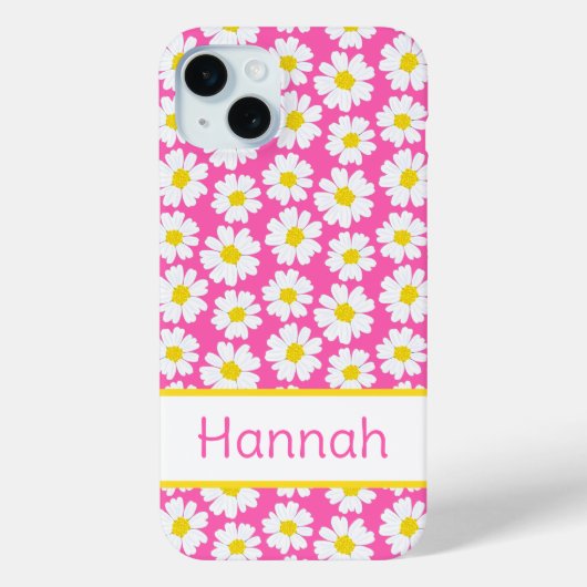 Coques Case-Mate iPhone Motif Daisy Tendance (Verso)