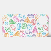 Coques Case-Mate iPhone Motif d'aliments de préparation rapide (Verso (horizontal))