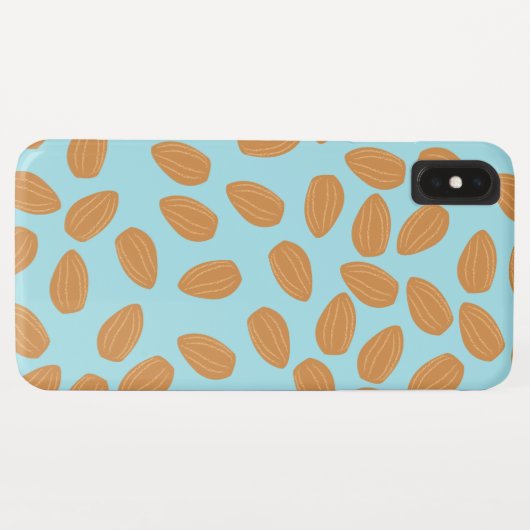 Coques Case-Mate iPhone Motif d'amande (Dos (Horizontal))