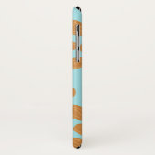 Coques Case-Mate iPhone Motif d'amandes (Dos/Gauche)