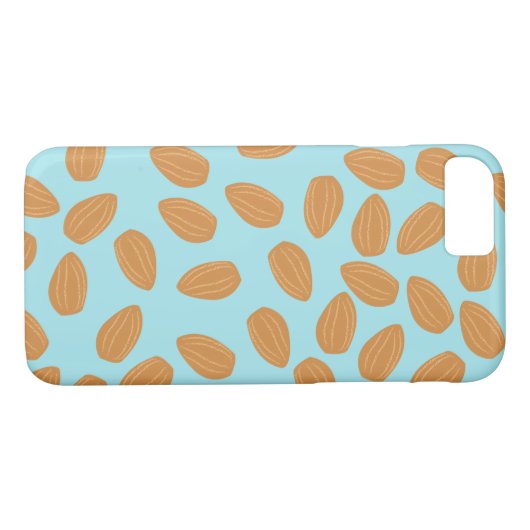 Coques Case-Mate iPhone Motif d'amandes (Dos (Horizontal))