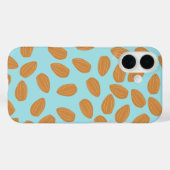 Coques Case-Mate iPhone Motif d'amandes (Verso (horizontal))