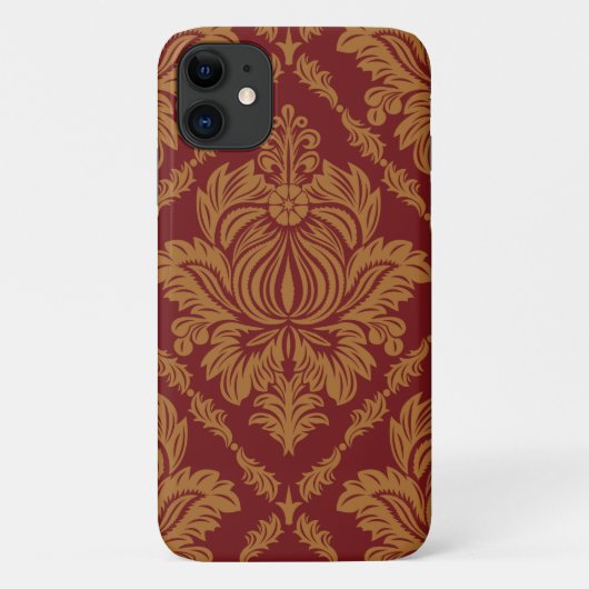 Coques Case-Mate iPhone Motif Damas, Damas rouge, Damas français (Dos)