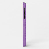 Coques Case-Mate iPhone Motif Damas, Damas Violet, Votre Nom (Dos/Gauche)