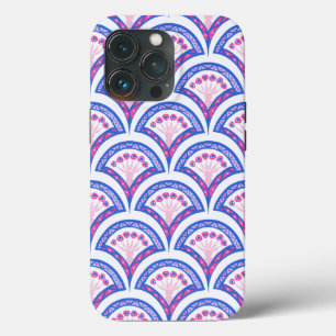 Case-Mate iPhone Case motif damassé floral bleu