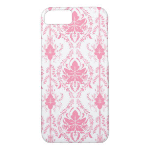 Case-Mate iPhone Case motif damassé rose blanc