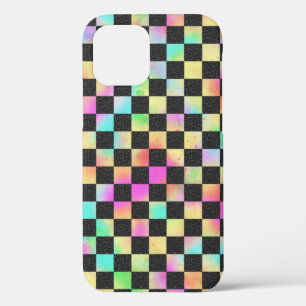 Case-Mate iPhone Case Motif damier aux couleurs des années 80