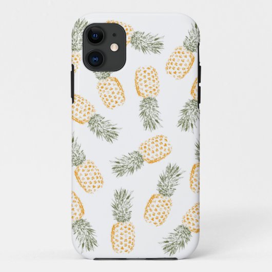 Coques Case-Mate iPhone Motif d'ananas (Dos)