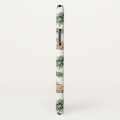Coques Case-Mate iPhone Motif d'ananas d'aquarelle (Dos/Droite)