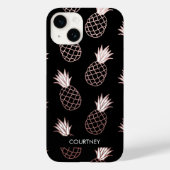 Coques Case-Mate iPhone Motif d'ananas mignon (Verso)