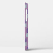 Coques Case-Mate iPhone Motif d'ananas mou violet (Verso / Gauche)