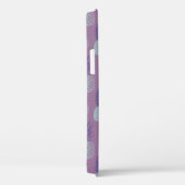 Coques Case-Mate iPhone Motif d'ananas mou violet (Verso / Droite)