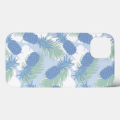 Coques Case-Mate iPhone Motif d'ananas pastel tropical (Verso (horizontal))