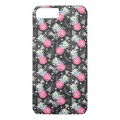 Coques Case-Mate iPhone Motif d'ananas triangulaire texturé (Dos)