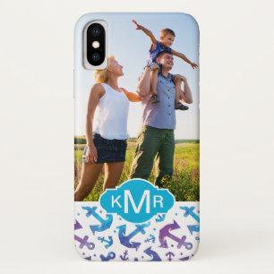 Etui iPhone Case-Mate Motif   d'Ancre de colorant de cravate votre photo