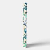 Coques Case-Mate iPhone Motif d'animaux marins Turquoises (Verso / Droite)