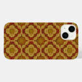 Coques Case-Mate iPhone Motif d'anneau d'amour de feu (Verso (horizontal))