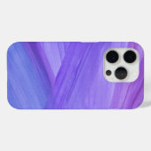 Coques Case-Mate iPhone Motif d'aquarelle Abstrait violet (Verso (horizontal))