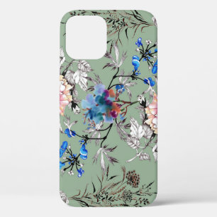 Case-Mate iPhone Case Motif d'aquarelle Arrière - plan vert.