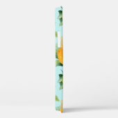 Coques Case-Mate iPhone Motif d'aquarelle avec citrons et feuilles. Seamel (Verso / Droite)