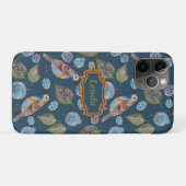 Coques Case-Mate iPhone Motif d'aquarelle Blue Birds (Dos (Horizontal))