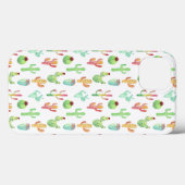 Coques Case-Mate iPhone Motif d'aquarelle Cactus Pastel (Verso (horizontal))