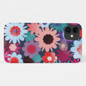 Coques Case-Mate iPhone Motif d'aquarelle florale (Dos (Horizontal))