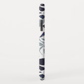 Coques Case-Mate iPhone Motif d'aquarelle florale de la vigne (Dos/Droite)