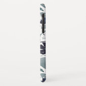 Coques Case-Mate iPhone Motif d'aquarelle florale de la vigne (Dos/Gauche)