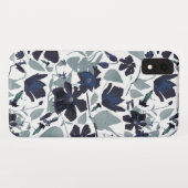 Coques Case-Mate iPhone Motif d'aquarelle florale de la vigne (Dos (Horizontal))