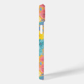 Coques Case-Mate iPhone Motif d'aquarelle florale en jaune (Verso / Droite)