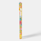 Coques Case-Mate iPhone Motif d'aquarelle florale en jaune (Verso / Gauche)