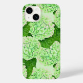 Coques Case-Mate iPhone Motif d'aquarelle Hydrangea (Verso)