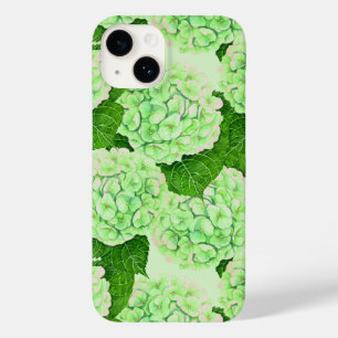 Coque Pour iPhone 14 Motif d'aquarelle Hydrangea