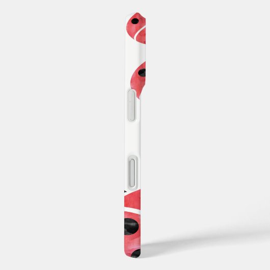 Coques Case-Mate iPhone Motif d'aquarelle Ladybug (Verso / Droite)