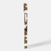 Coques Case-Mate iPhone Motif d'aquarelle papillons (Verso / Gauche)