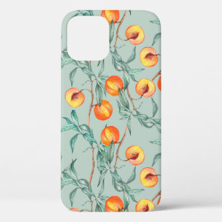 Case-Mate iPhone Case Motif d'aquarelle transparente avec pêches et bran