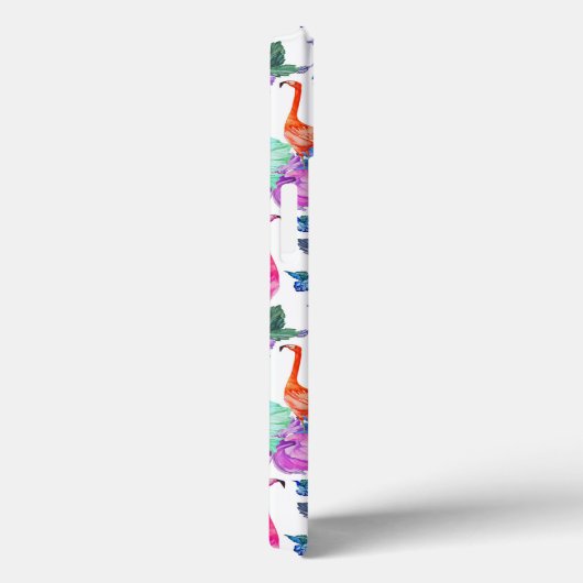 Coques Case-Mate iPhone Motif d'aquarelle tropicale (Verso / Droite)