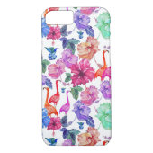 Coques Case-Mate iPhone Motif d'aquarelle tropicale (Dos)