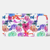Coques Case-Mate iPhone Motif d'aquarelle tropicale (Verso (horizontal))