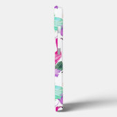 Coques Case-Mate iPhone Motif d'aquarelle tropicale (Verso / Gauche)