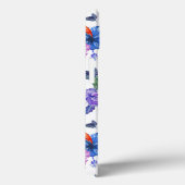 Coques Case-Mate iPhone Motif d'aquarelle tropicale (Verso / Droite)