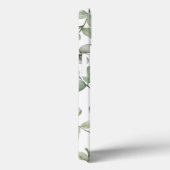 Coques Case-Mate iPhone Motif d'aquarelle vert simple Eucalyputus Sage (Verso / Droite)