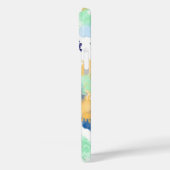 Coques Case-Mate iPhone motif d'aquarelle vive peinture Abstraite (Verso / Gauche)