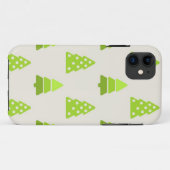 Coques Case-Mate iPhone motif d'arbre de Noël (Dos (Horizontal))