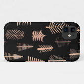 Coques Case-Mate iPhone motif d'arbre de Noël (Dos (Horizontal))