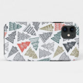 Coques Case-Mate iPhone motif d'arbre de Noël (Dos (Horizontal))