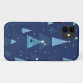 Coques Case-Mate iPhone motif d'arbre de Noël (Dos (Horizontal))