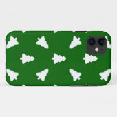 Coques Case-Mate iPhone motif d'arbre de Noël (Dos (Horizontal))